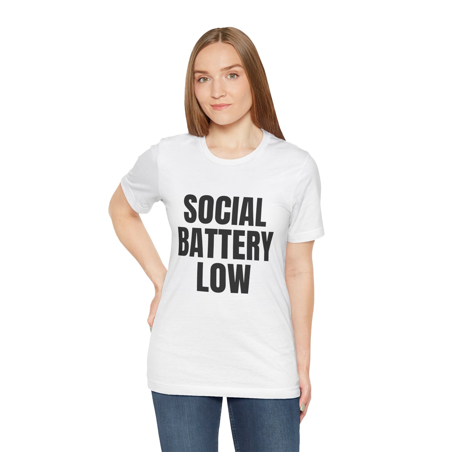 Social Battery Low T-Shirt