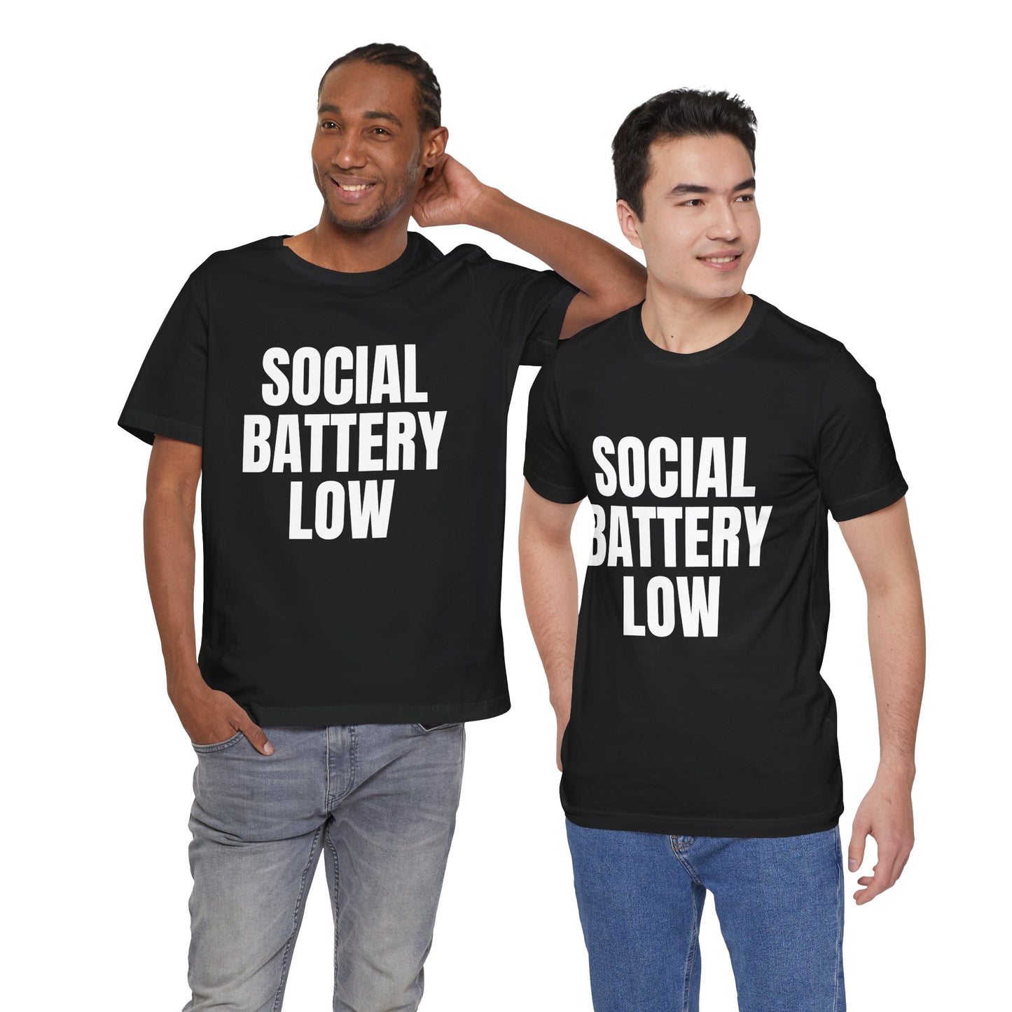 Social Battery Low T-Shirt