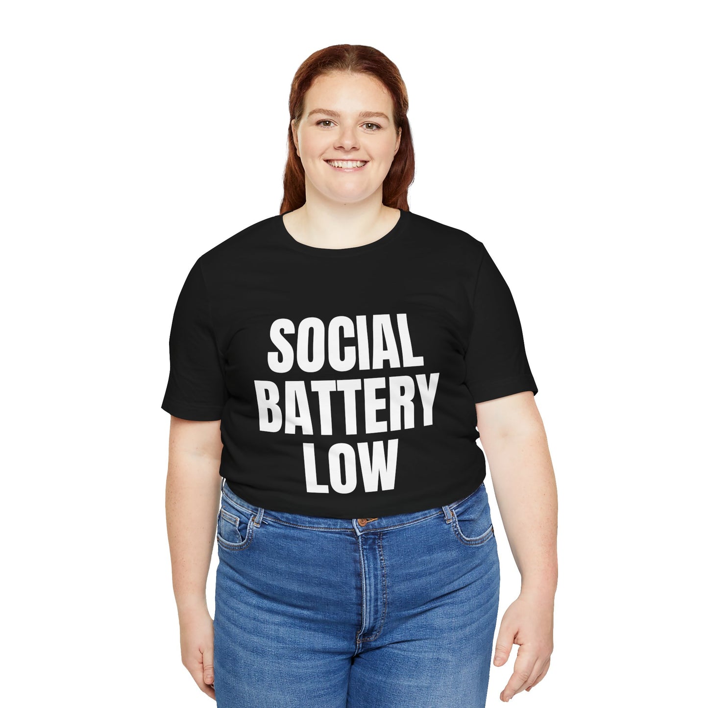 Social Battery Low T-Shirt