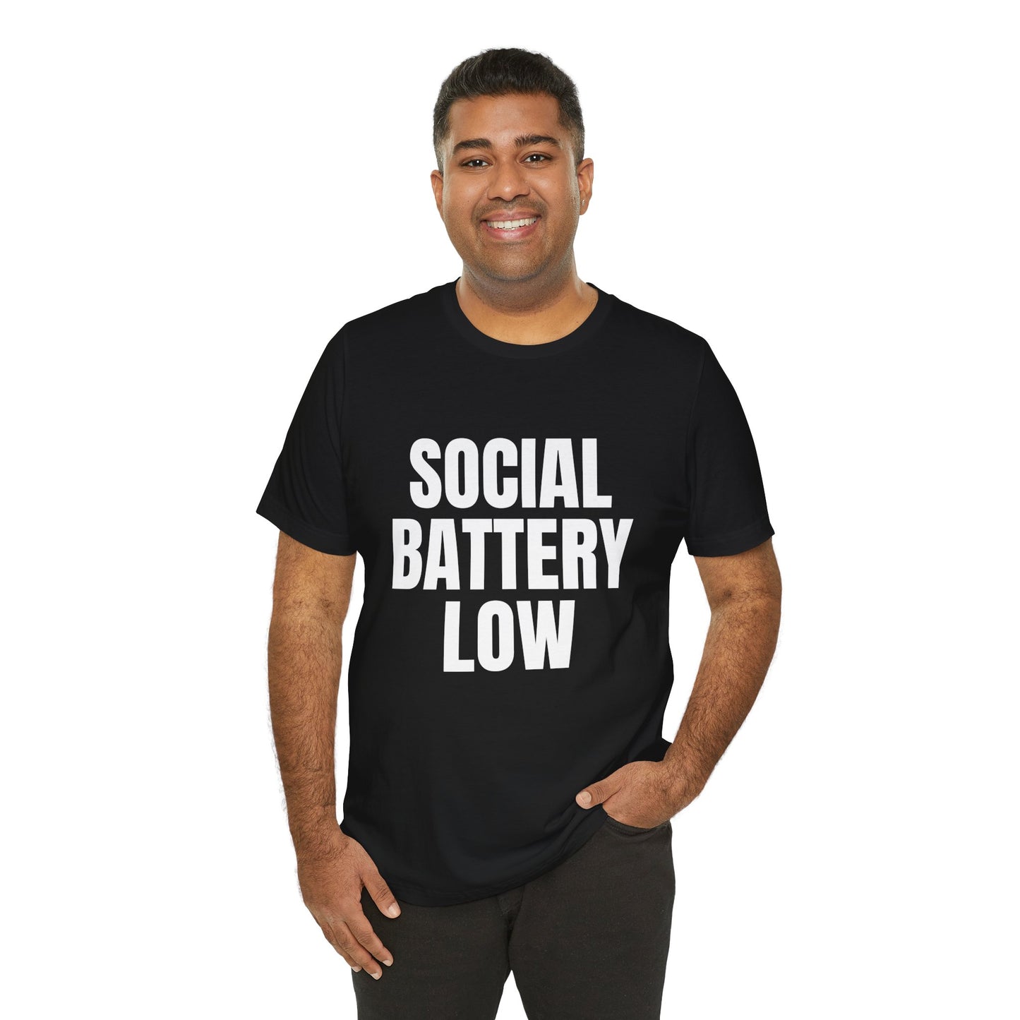 Social Battery Low T-Shirt