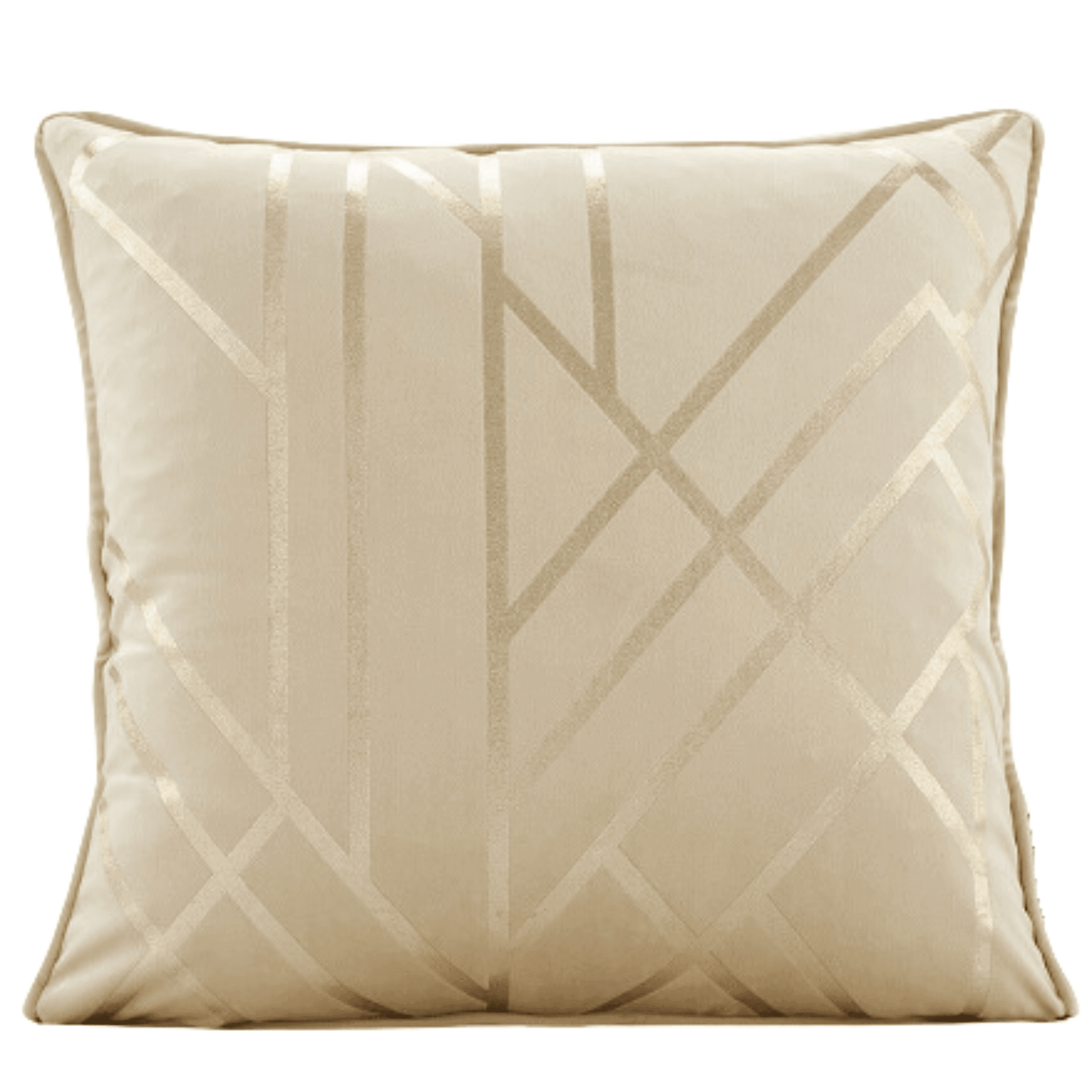 Velvet Cushion Cover with Gold Stamping - Design 2